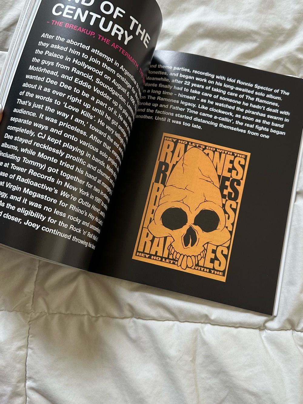 ON THE ROAD WITH -THE RAMONES COFFEE TABLE BOOK ~ Updated Edition! - Picture 4 of 9